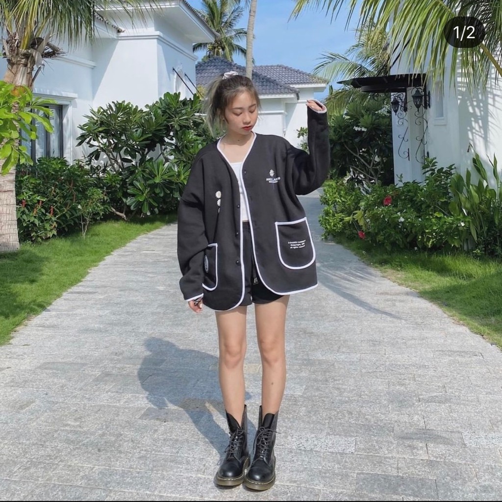 ÁO CADIGAN HOA CÚC ANCE | BigBuy360 - bigbuy360.vn