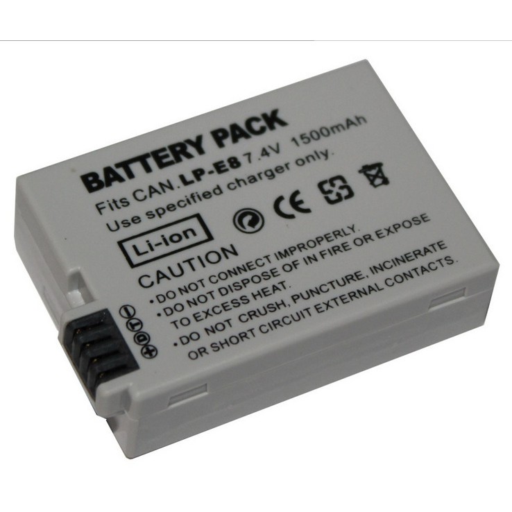 pin máy ảnh canon 700d 550d 600d 650d