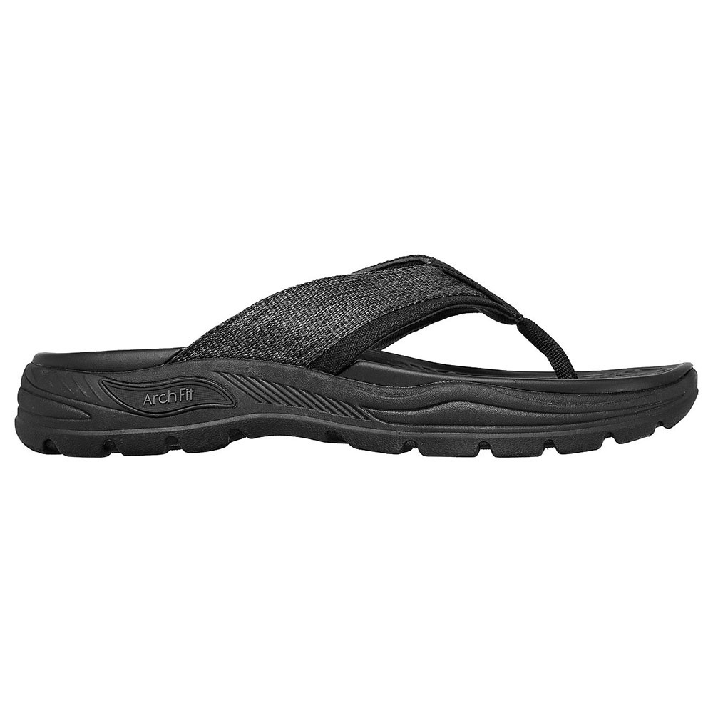 Skechers Nam Dép Xỏ Ngón USA Arch Fit Motley SD - 204345-BLK