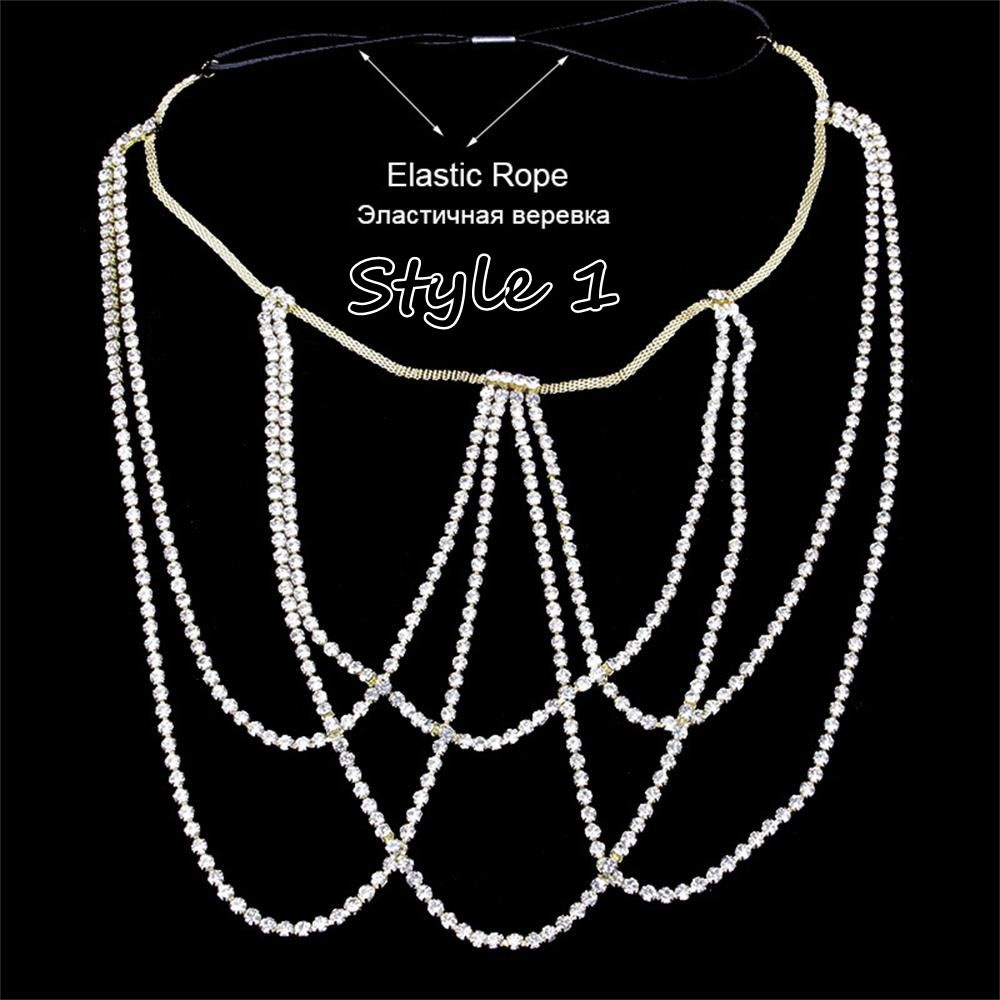 Chuỗi hạt đeo cơ thể nhiều màu nhiều lớp thời trang đi biển dự tiệc gợi cảm cho nữ