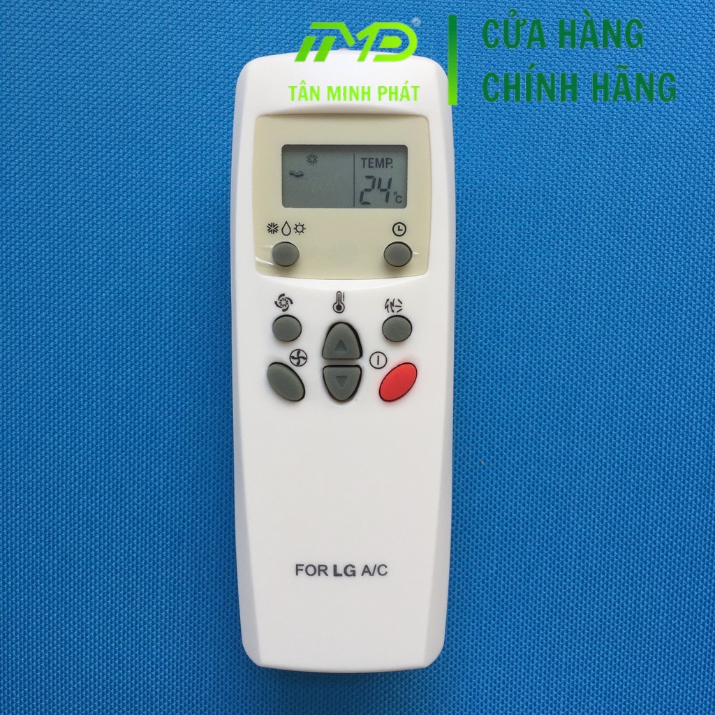 Điều khiển điều hòa, máy lạnh LG (khiển 8 nút - cho máy 1 và 2 chiều) Tân Minh Phát