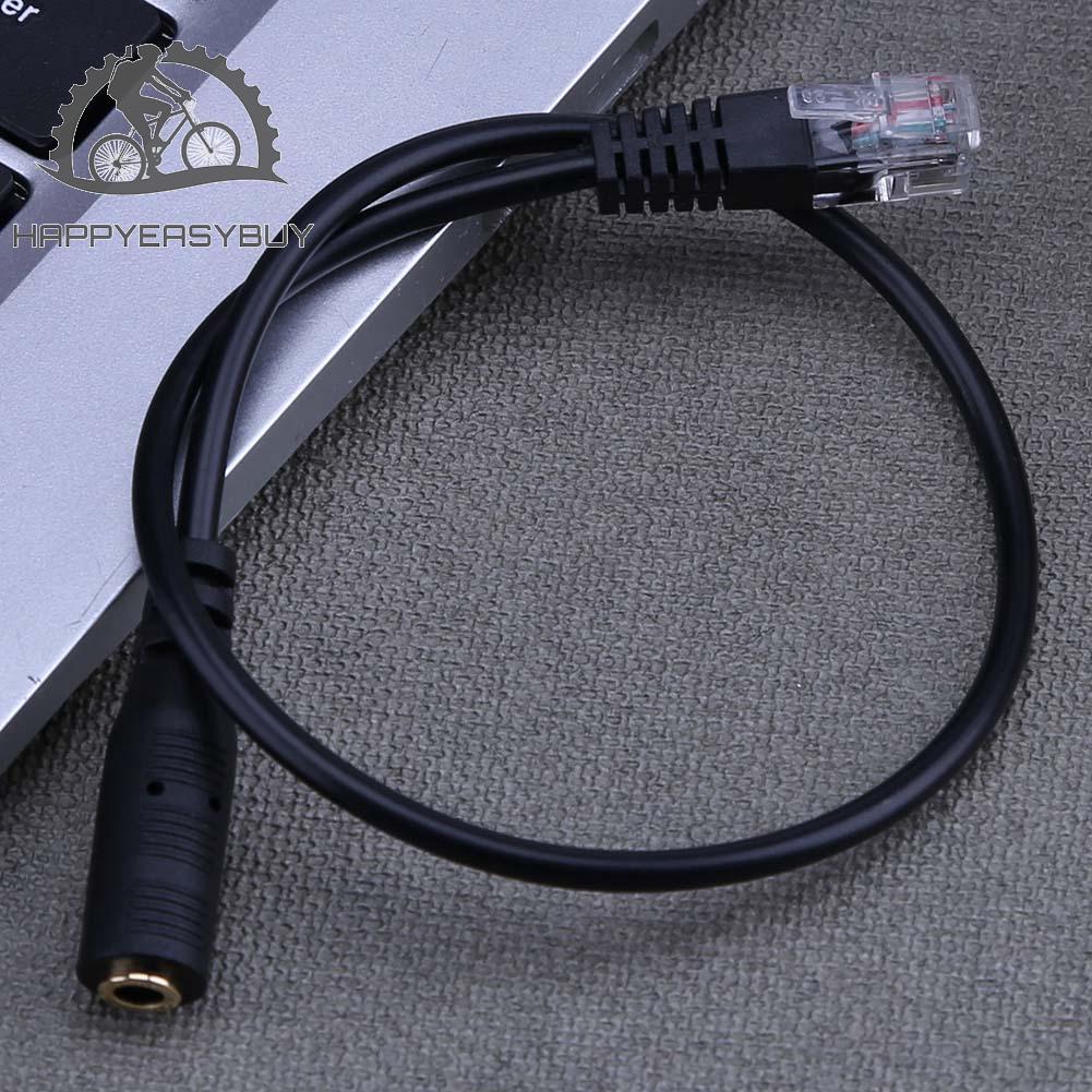 Dây Cáp Chuyển Đổi Âm Thanh Từ Đầu Cắm 3.5mm Sang Đầu Cắm Rj9 Chuyên Dụng