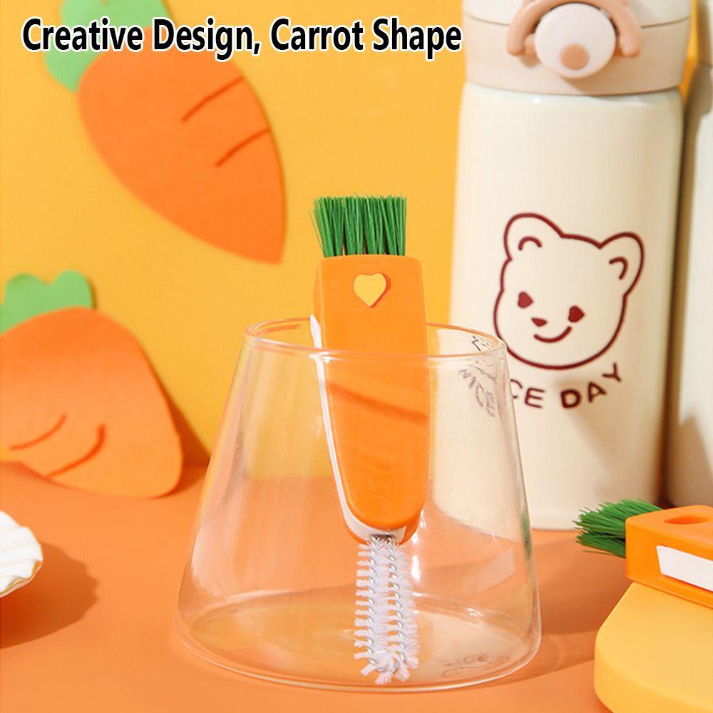 Cọ Vệ Sinh Ly Cốc Đa Năng Có Vòng Cao Su Nhiều Màu Sắc Dùng Cho Nhà Bếp