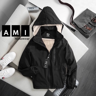 Áo khoác gió nam nữ lót lông, áo gió lót lông cừu chống nước chống bụi dành cho cả nam và nữ LL