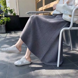 Chân váy len chữ A basic