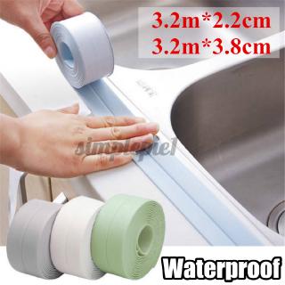 Cuộn Dây Dán Góc Bồn Rửa Chén / Nhà Tắm Bằng Pvc Chống Thấm Nước Tiện Dụng
