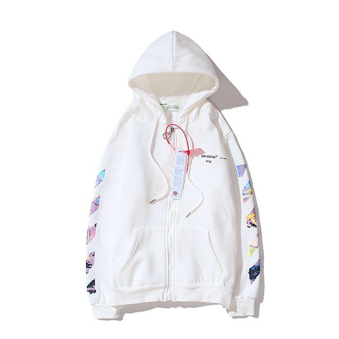 Áo Hoodie Off White Thời Trang Năng Động Cho Nữ