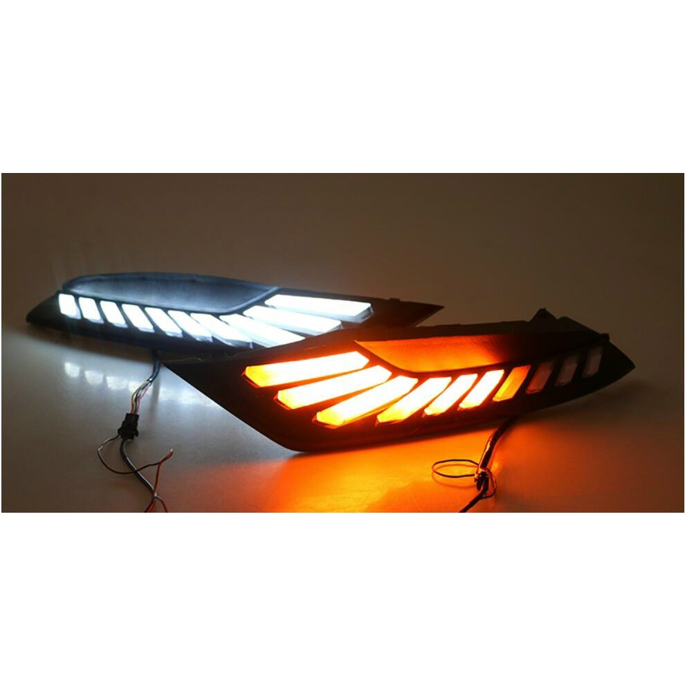 Led gầm trước, Led cản trước, đèn gầm trước 4D dành cho xe Mazda 3 2020-2022