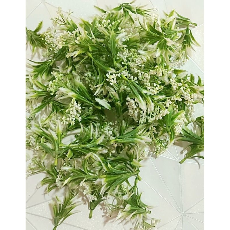 100gr CỎ ĐIỂM .DÙNG TRANG TRÍ HOA SÁP ,HOA GIẤY ,HOA HANMADE