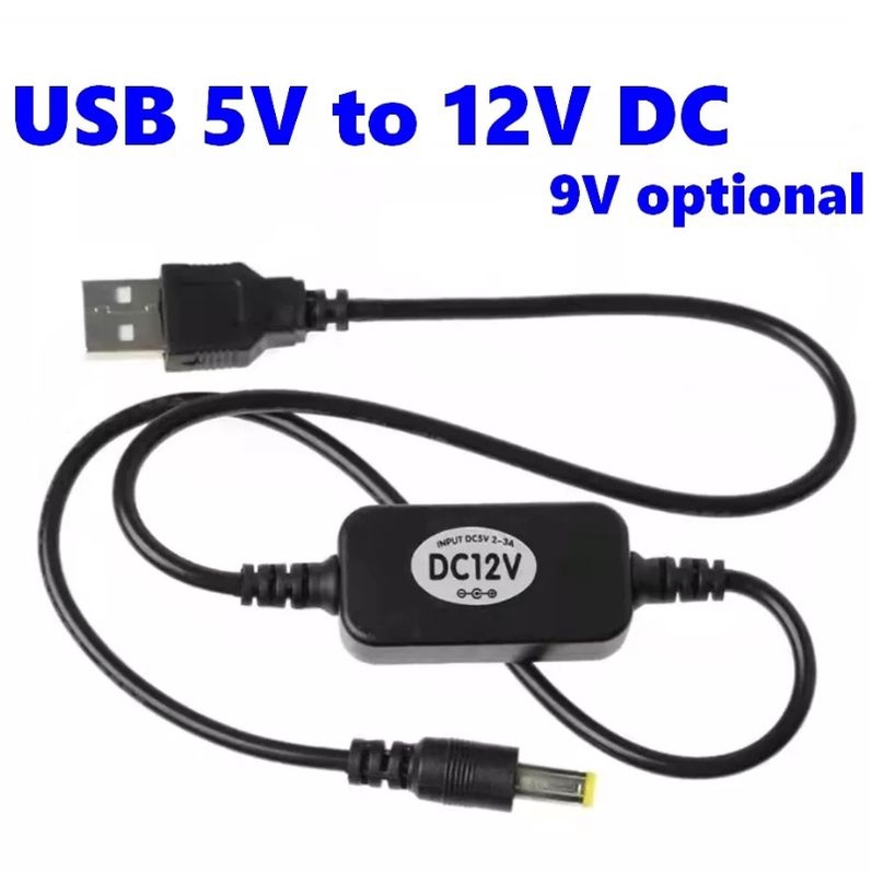 Bộ kích điện USB 5v ra 12v - 1.5A chuyển đổi nguồn cho bộ phát wifi khi mất điện