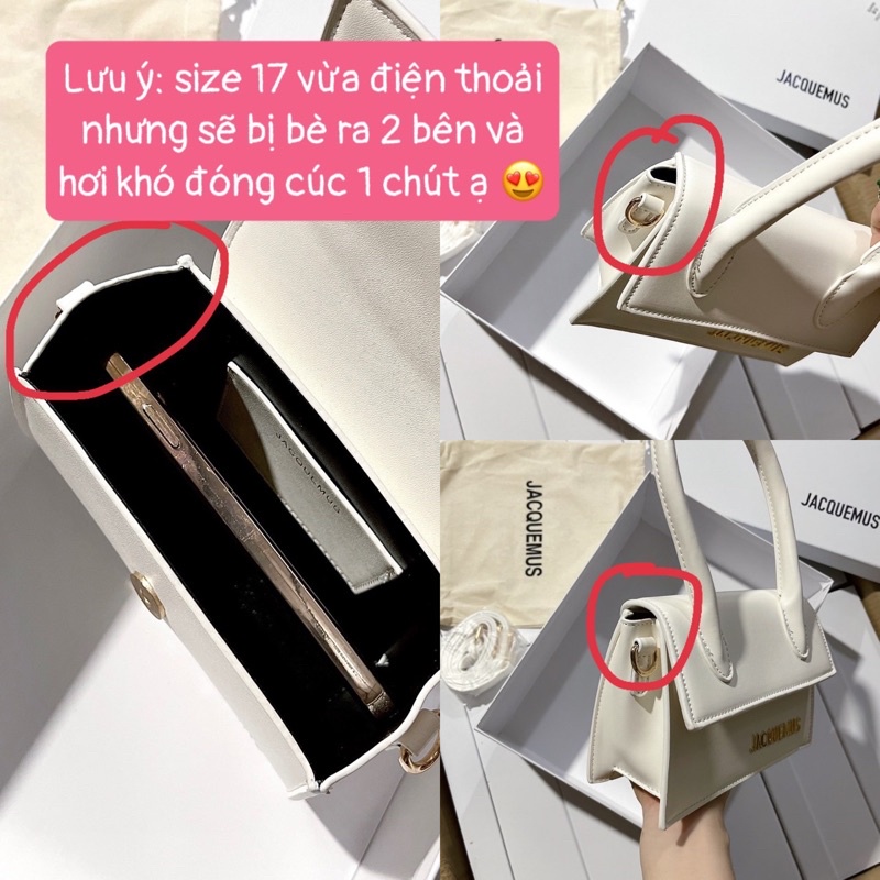 Túi Jac quen mini kèm dây đeo chéo full hộp chuẩn hàng qc đẹp #185