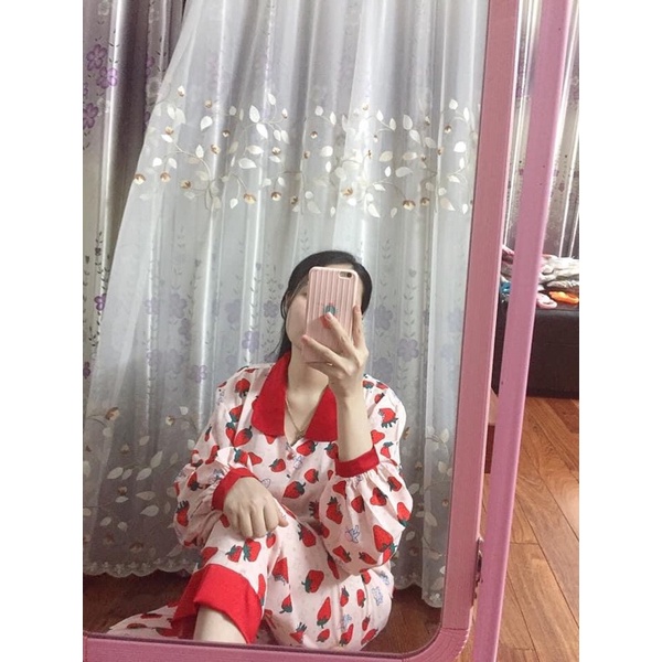 Bộ đồ ngủ Pyjama chất siêu đẹp