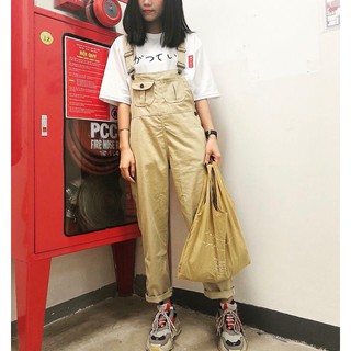 [Chất lượng] Yếm Kaki ⁉️🔥( màu đen và màu kem) -UNISEX cao cấp