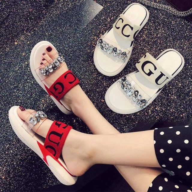 Combo 3 đôi dép nhựa Guci