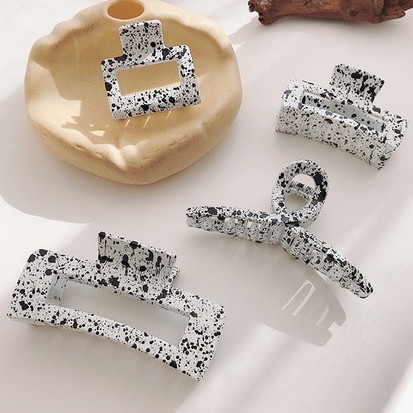 Kẹp tóc acrylic đơn giản thời trang Hàn Quốc dễ thương dễ phối đồ