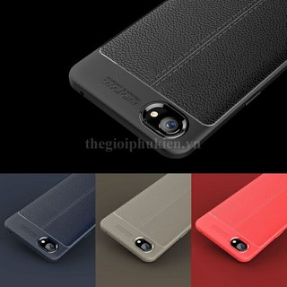 Ốp lưng oppo f7 youth silicon giả da auto focus