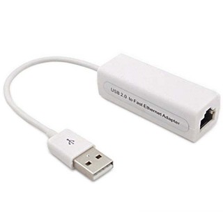 Cáp chuyển USB sang LAN trắng