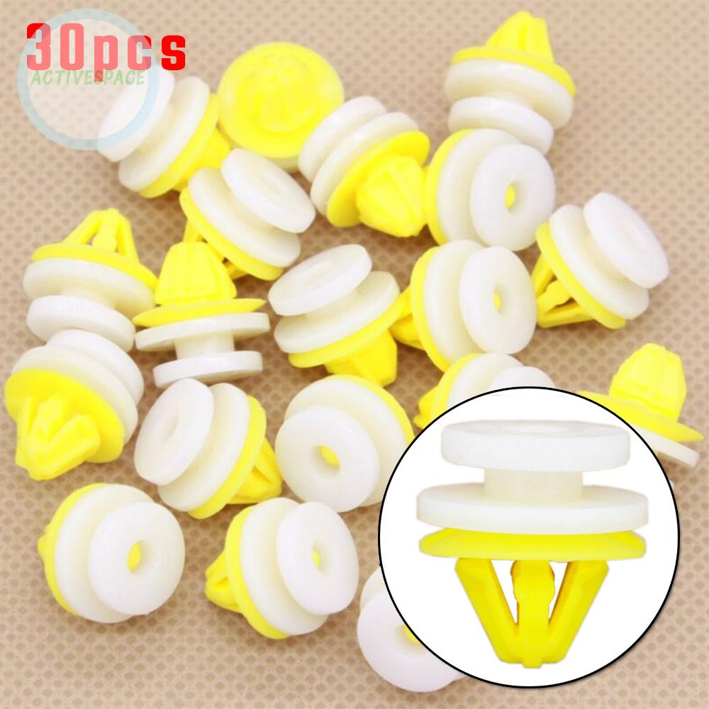 Set 30 Đinh Tán Nhựa Phụ Tùng Xe Ô Tô Land Rover Lr2 2008-2015