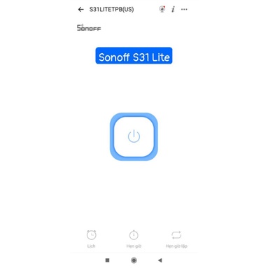 Ổ cắm Wifi Thông Minh  SONOFF S31 US 15A Đo điện năng tiêu thụ. App Ewelink