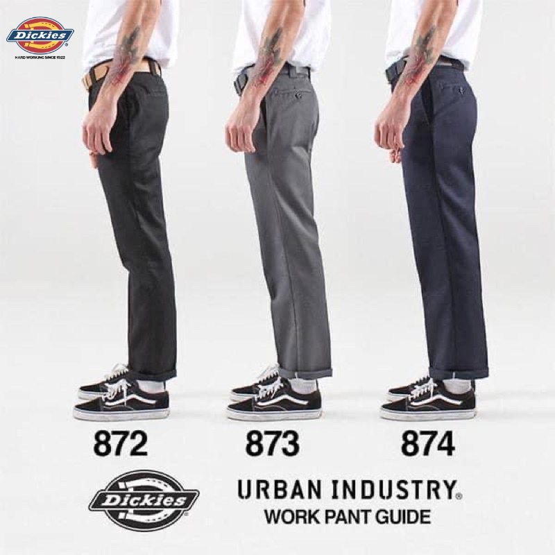 Quần Dickies Pants 872 chính hãng form slim fit