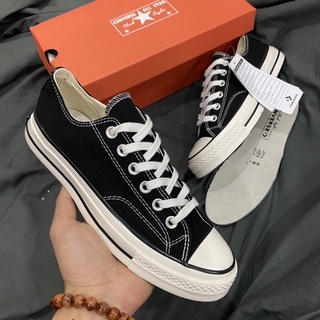 GIÀY CONVES LOW BLACK 1970S LAI AU [ FULL BOX + FREE SHIP ]