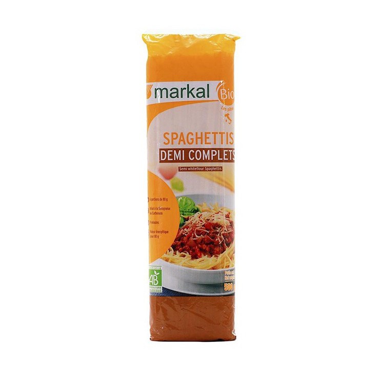 Mì spaghetti hữu cơ 500gr (Dmbio - Markal)