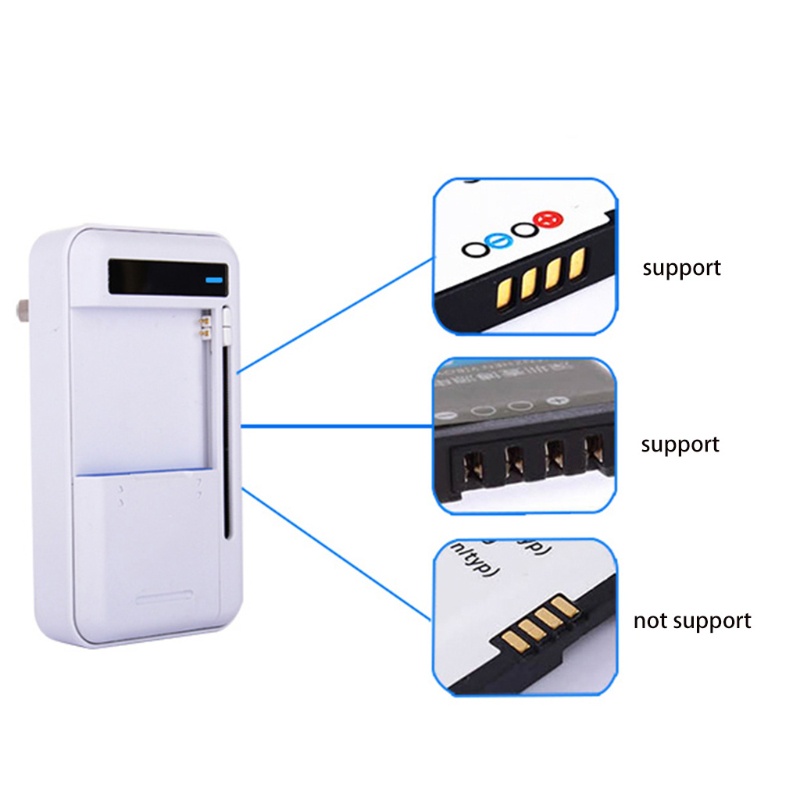 Dock Sạc Pin Di Động Với Cổng USB Cho Điện Thoại Di Động