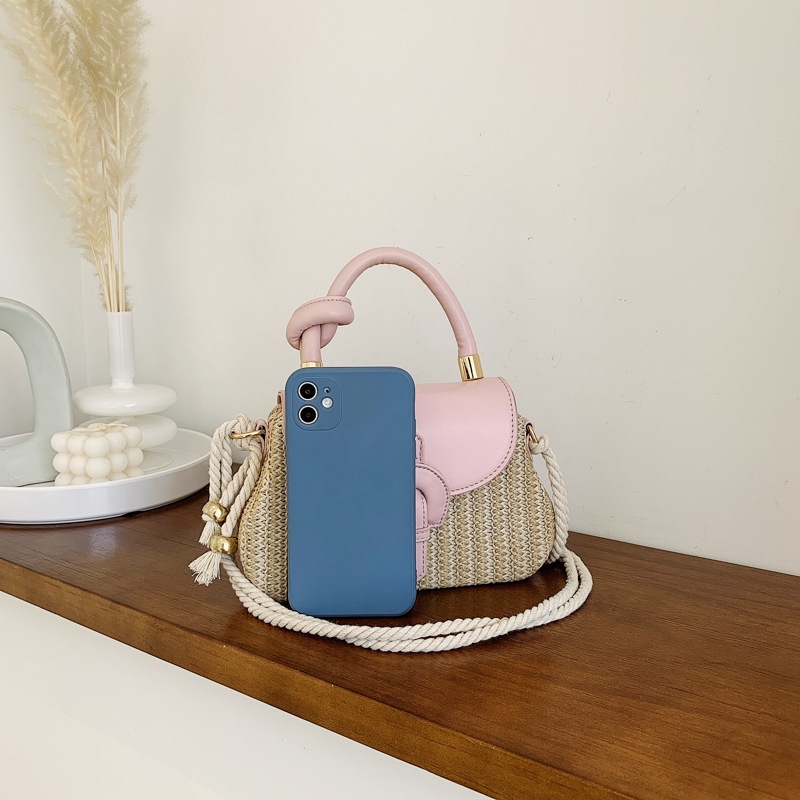 Túi cói Rơm Đan Thiết Kế Mới Mùa Hè 2022 Chất Lượng Cao Cho Nữ