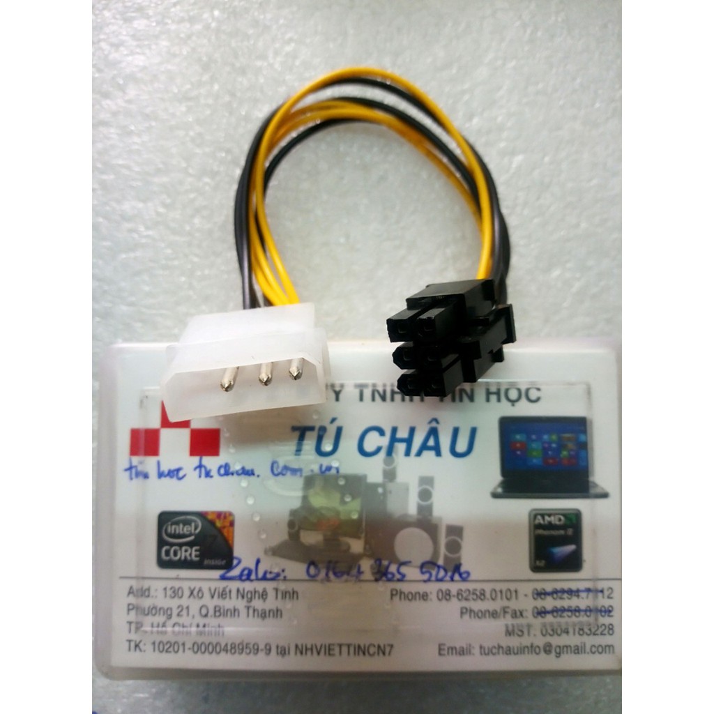 Cáp nguồn chuyển từ ATA ra 6 Pin cho VGA - Card màn hình | BigBuy360 - bigbuy360.vn