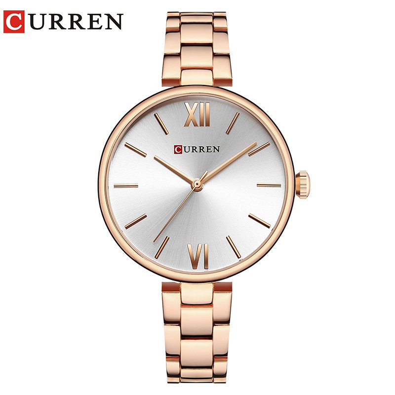 Đồng Hồ Quartz Chạy Kim CURREN Chống Thấm Nước 9017 X No Box
