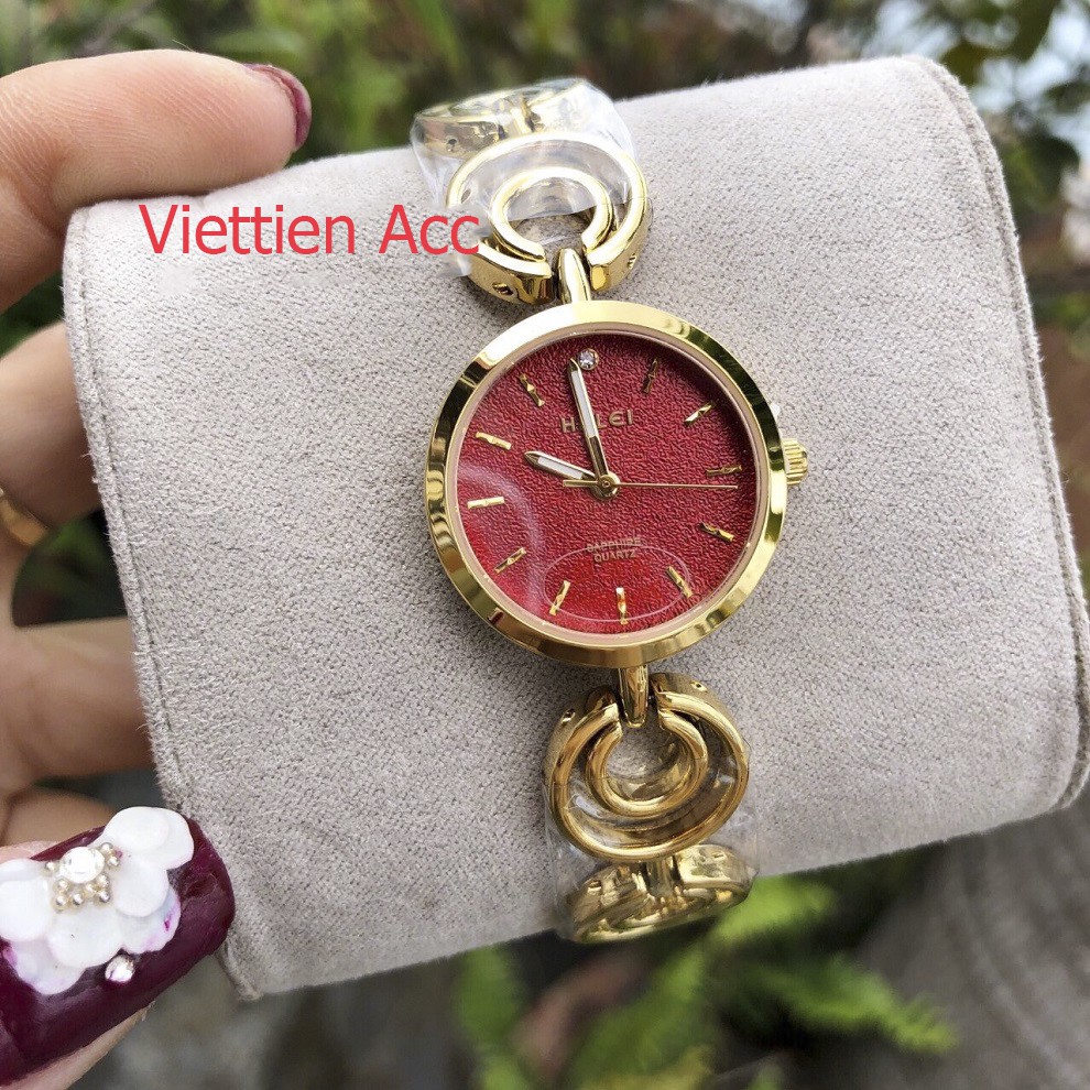 Đồng Hồ Nữ Halei Máy Nhật Dây lắc Sảng Chảnh