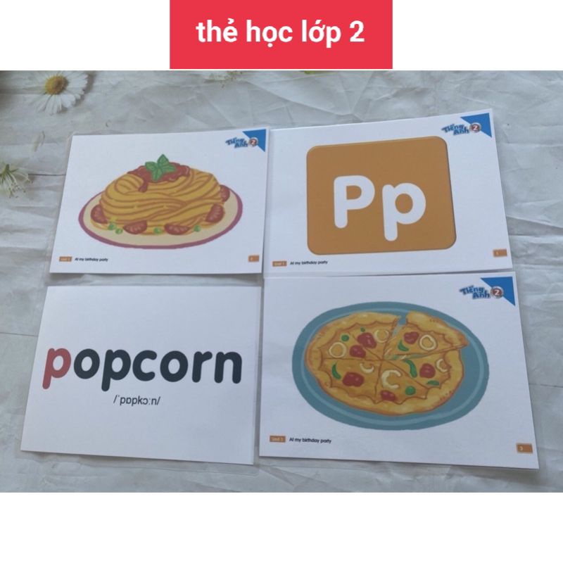 Flashcard lớp 2 mới (Macmillan - BGD)