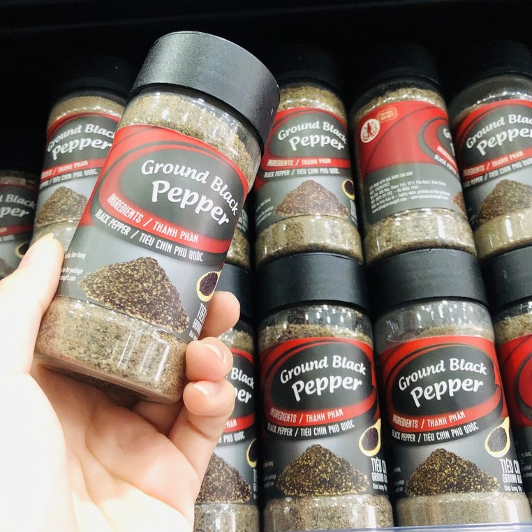 Tiêu đen xay  - Ground black pepper - ĐẶC SẢN PHÚ QUỐC (MUA 10 TẶNG 1)💥