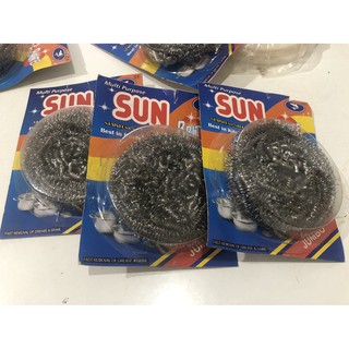 Miếng Cước chùi xoong Inox Sun không hoen gỉ