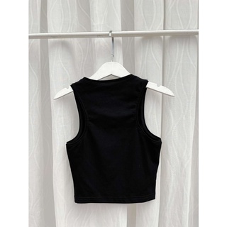 Áo Ba Lỗ Croptop EIGHTYK Thun Borip Trơn