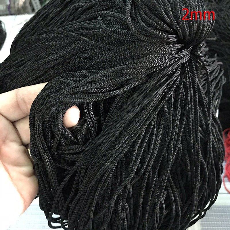 DM - Dây mịn thắt vòng, may túi xách,làm dây treo  -không co giãn - đóng gói 400 - 600 gram/ bó