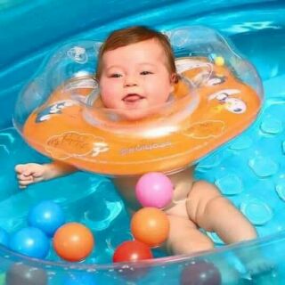 Phao cổ tập bơi  cho bé