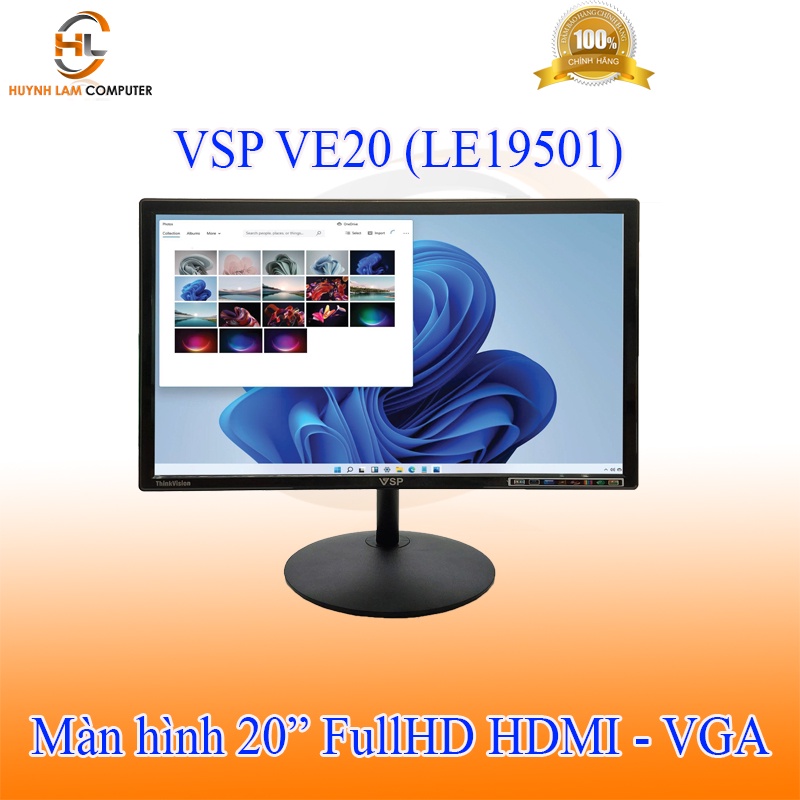 Màn hình VSP LE19501 VS20 20inch (19.5&quot; HD 75Hz, HDMI+VGA) - Hàng chính hãng