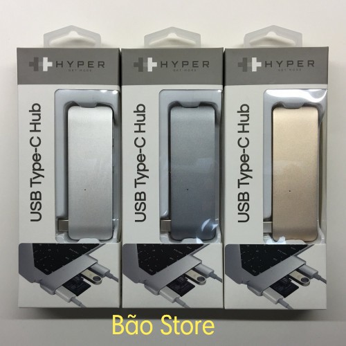 CỔNG CHUYỂN HYPERDRIVE 5 IN 1 USB-C HUB FOR MACBOOK, PC & DEVICES [ MIỄN PHÍ VẬN CHUYỂN ] CỔNG CHIA USB