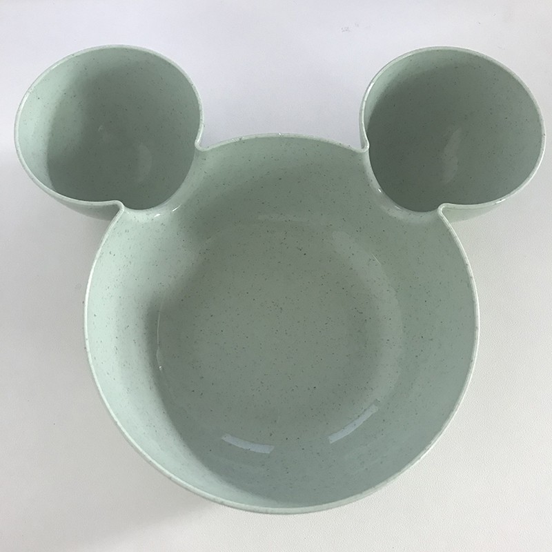 Bát Ăn Bằng Chất Liệu Lúa Mạch Hoạ Tiết Hoạt Hình Mickey Xinh Xắn Dành