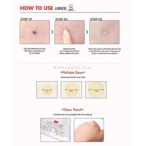 Miếng dán mụn Ciracle Red Spot Ance PimpLe 24 miếng - HONGS BEAUTY