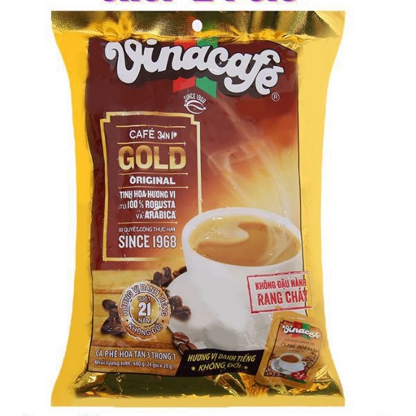 Vinacafé Hòa Tan 3 trong 1 (24 gói ×20g) | WebRaoVat - webraovat.net.vn