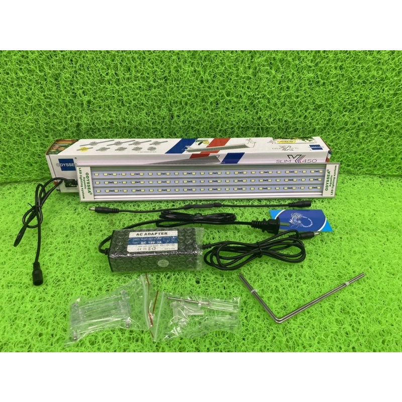 Đèn Thủy Sinh LED Odyssea Slim X450 & X600 Đèn Led Máng Gác Thành Hồ Màu Trắng