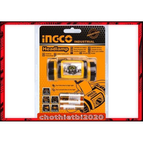 3AAA Đèn pha đội đầu INGCO HHL013AAA