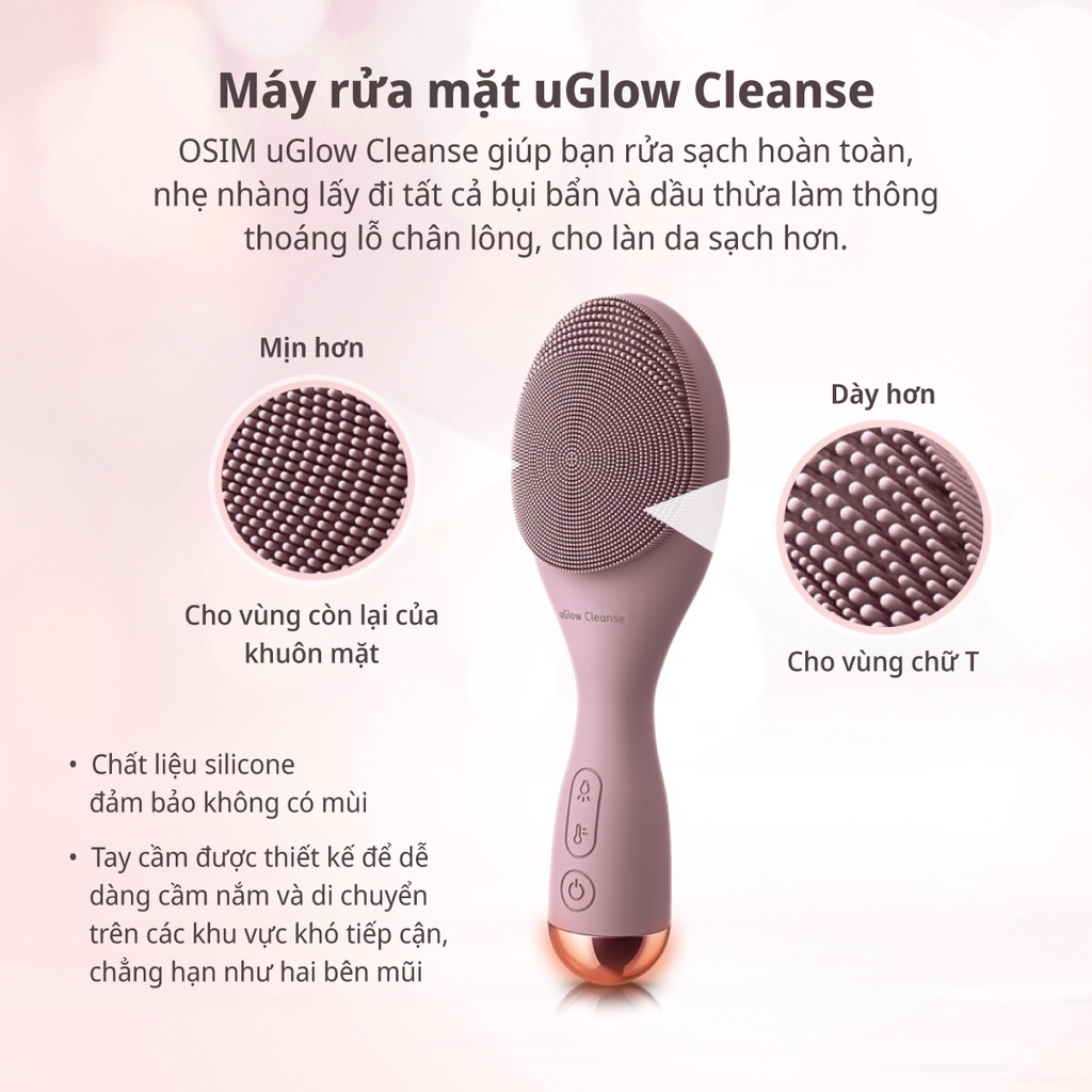 Máy rửa mặt OSIM uGlow Cleanse