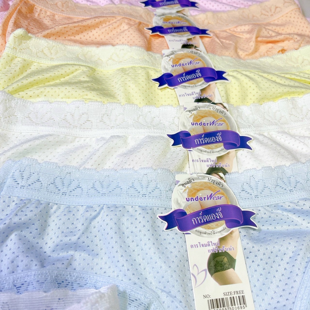 Bộ 10 quần lót nữ thông hơi Thái Lan cao cấp  5885, size từ 55-65kg