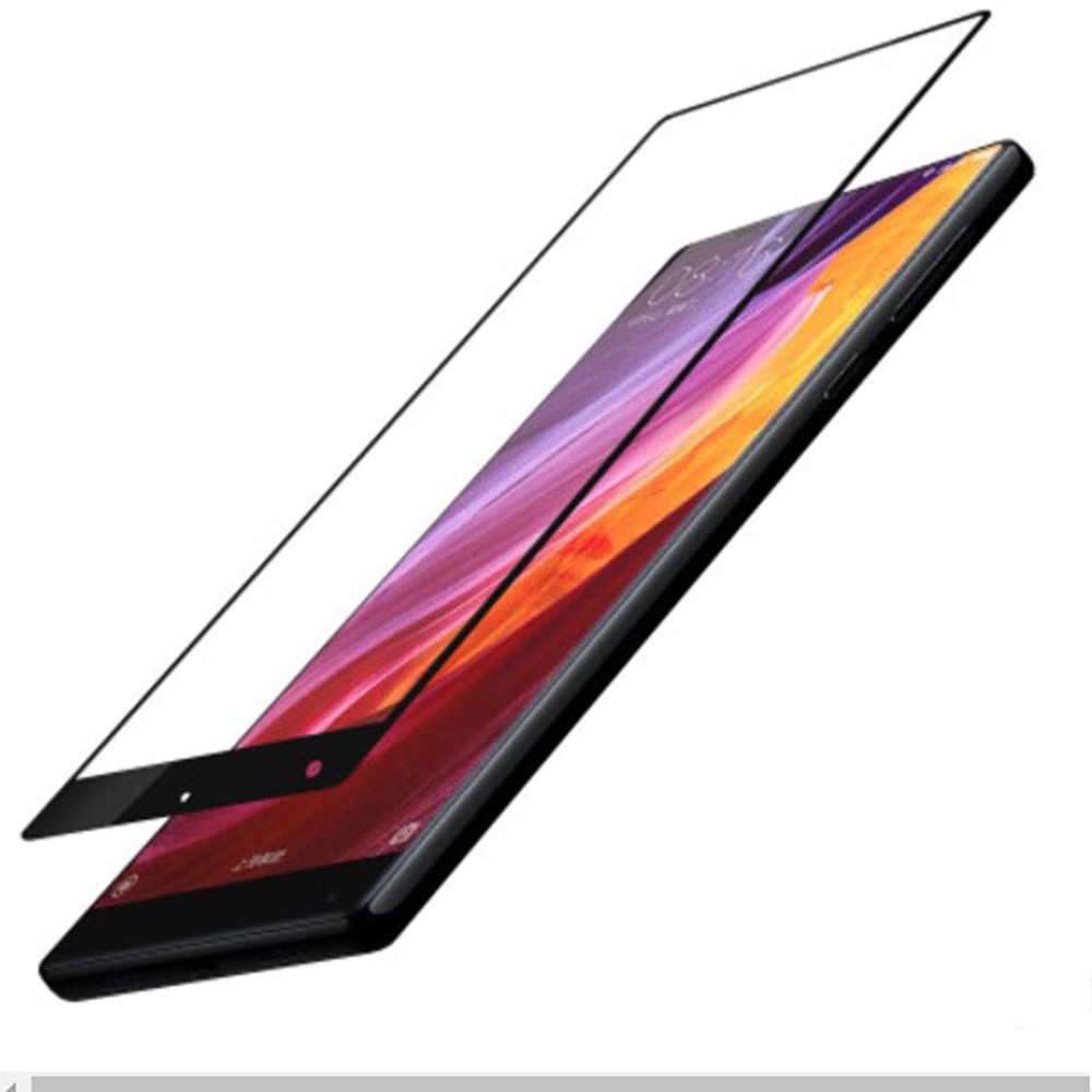 Combo ốp lưng silicone + cường lực xiaomi mi mix 2 full màn hình