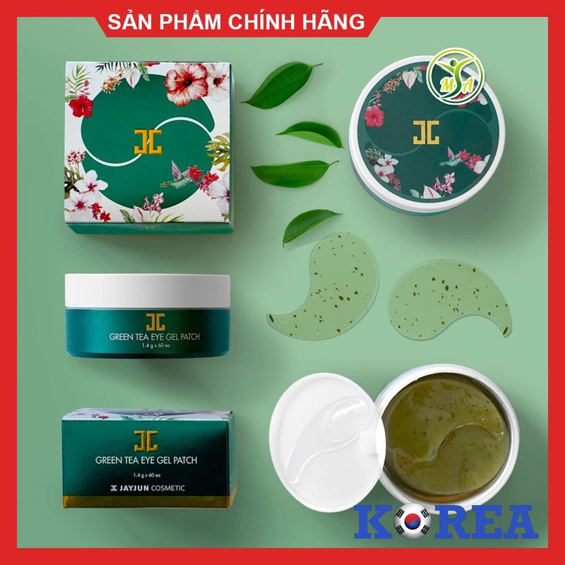 MẶT NẠ MẮT JAYJUN GREEN TEA EYE GEL PATCH 60 MIẾNG CHÍNH HÃNG - 8871