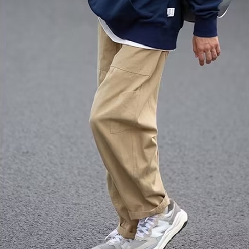 Quần Dài Dáng Rộng Phối Túi Lớn Siêu Bền Phong Cách Hip Hop Nhật Bản Thời Trang Cho Nam size M-3XL