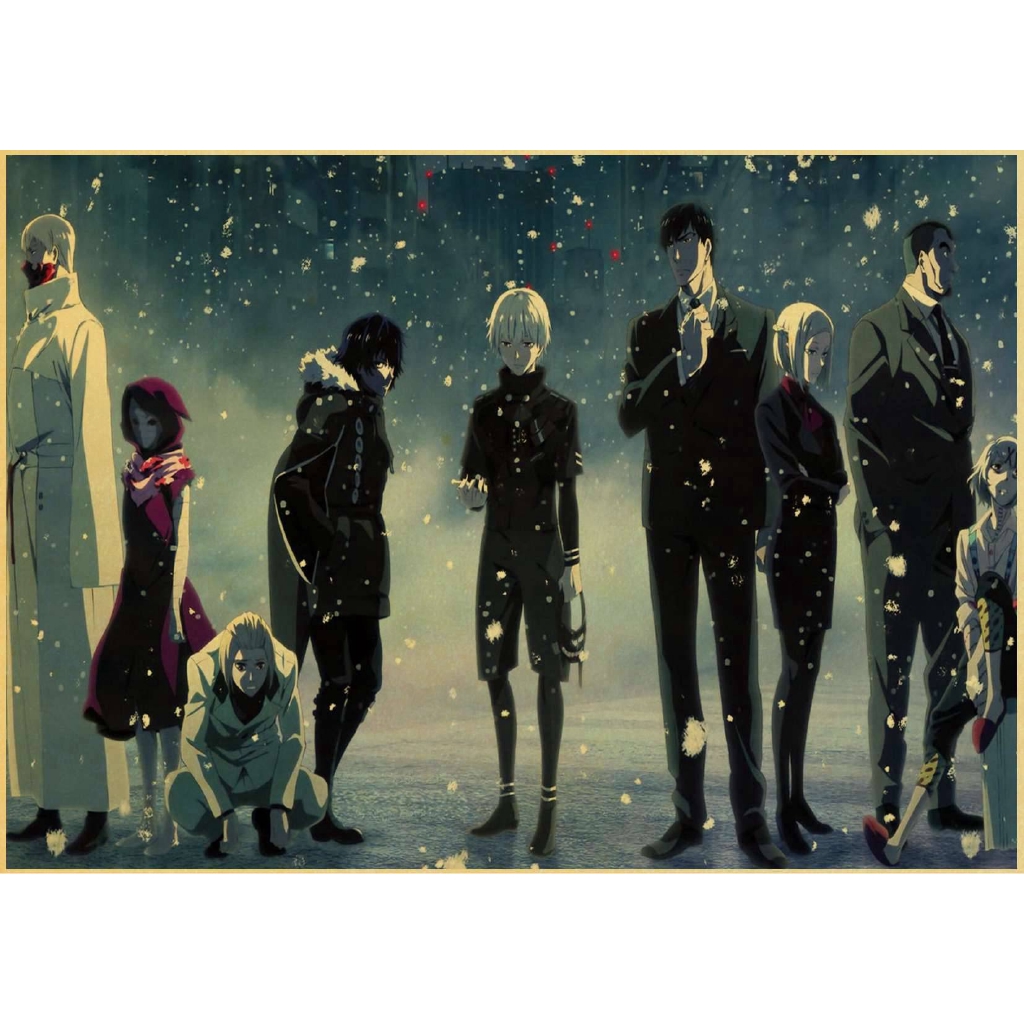 Poster Phim Hoạt Hình Nhật Bản Tokyo Ghoul